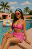🌺 Y2K Poolside Vibes – Hitting on the Retro Trend That’s Making Waves