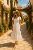 🤍 It’s All White – Summer’s Coolest Dresses for Sun-Drenched Days
